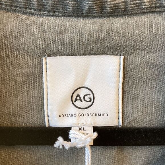 AG Corduroy Men's Jacket Grey XL NWT - Picture 2 of 7